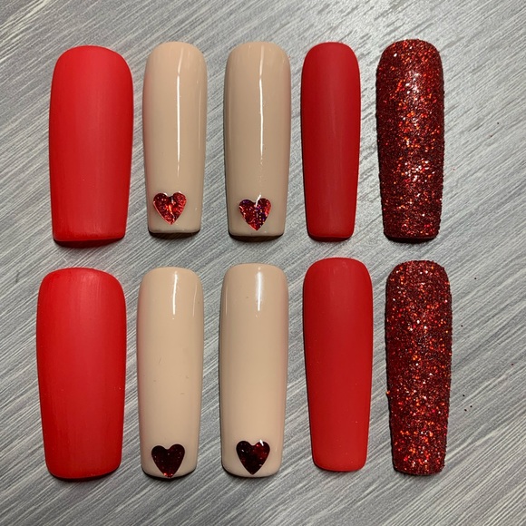 Handmade Luxury Press on Nails - Picture 1 of 7